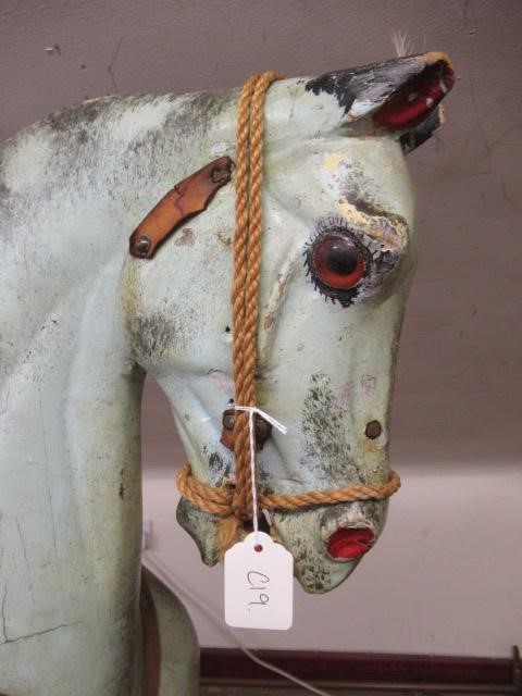 A Victorian rocking horse Image