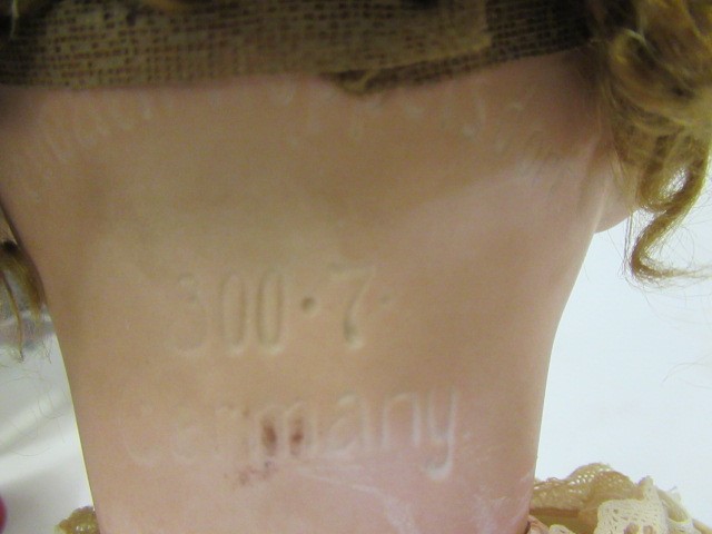 Two Heubach Koppelsdorf bisque socket head dolls Image