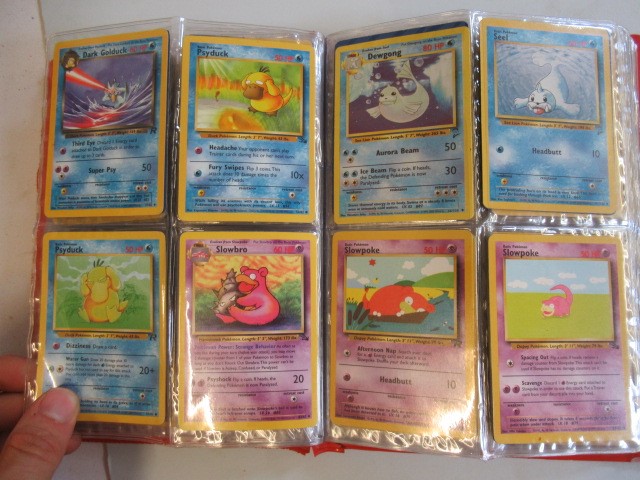 Two Pokemon card collection folders Image