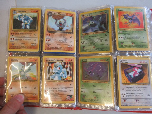 Two Pokemon card collection folders Image