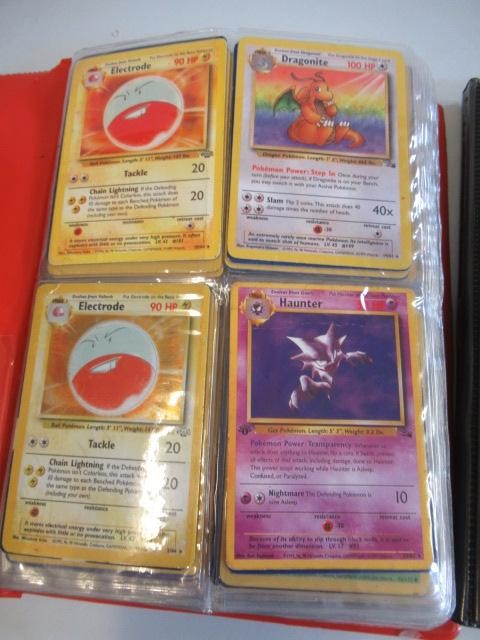 Two Pokemon card collection folders Image