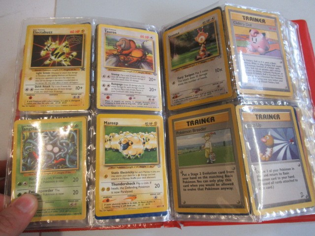 Two Pokemon card collection folders Image