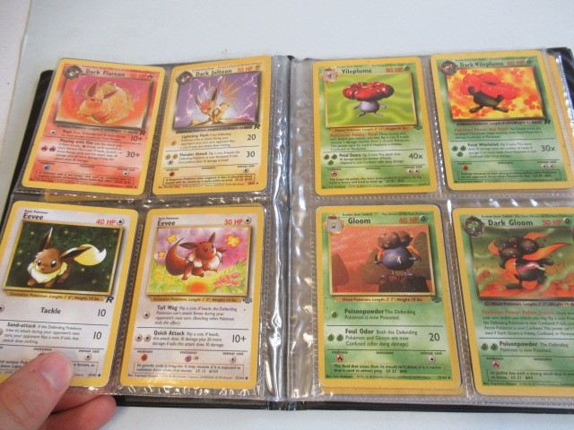 Two Pokemon card collection folders Image