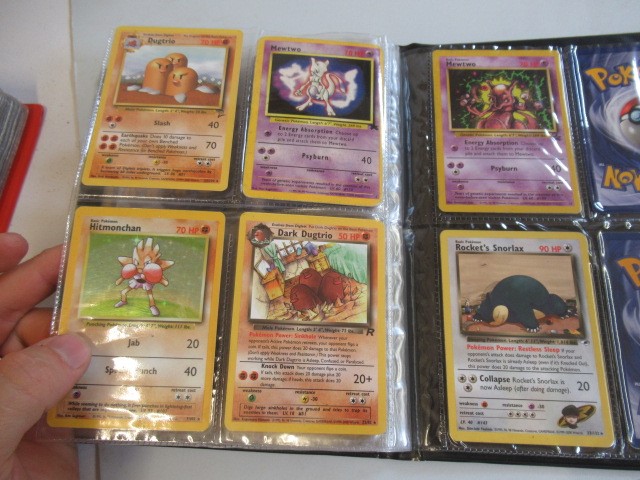 Two Pokemon card collection folders Image