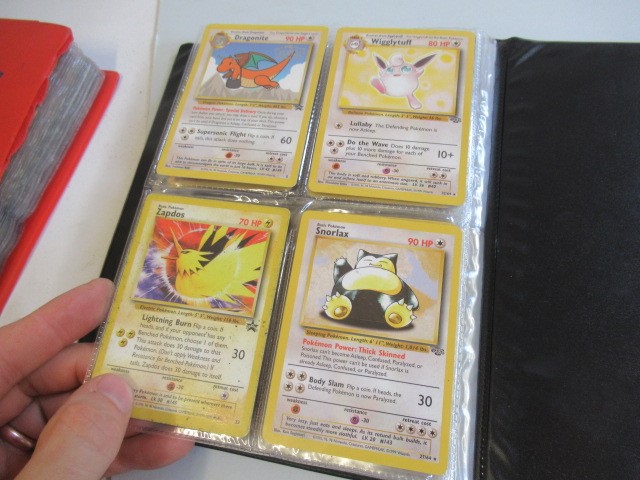 Two Pokemon card collection folders Image