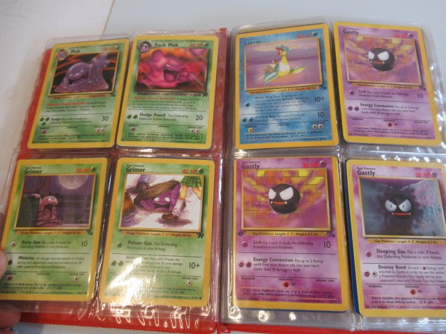 Two Pokemon card collection folders Image