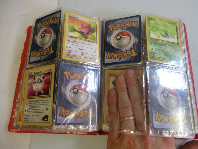 Two Pokemon card collection folders Image