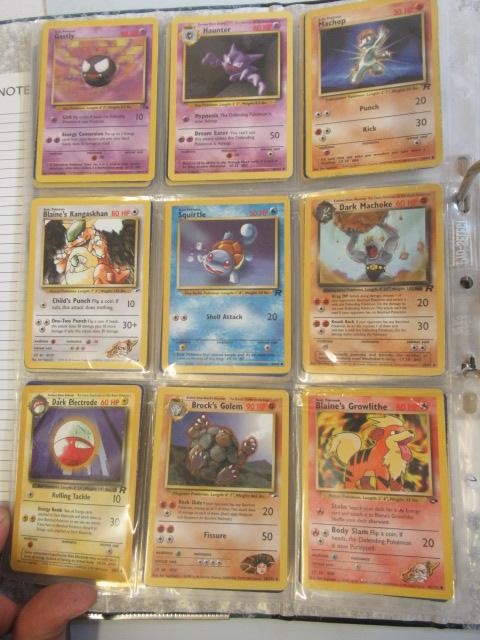 A collection of Pokemon cards, comprising 118 Pokemon and 12 trainer cards. 65 are 1999 Pokemon Image