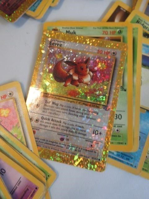 A collection of Pokemon cards Image
