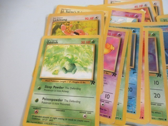 A collection of Pokemon cards Image