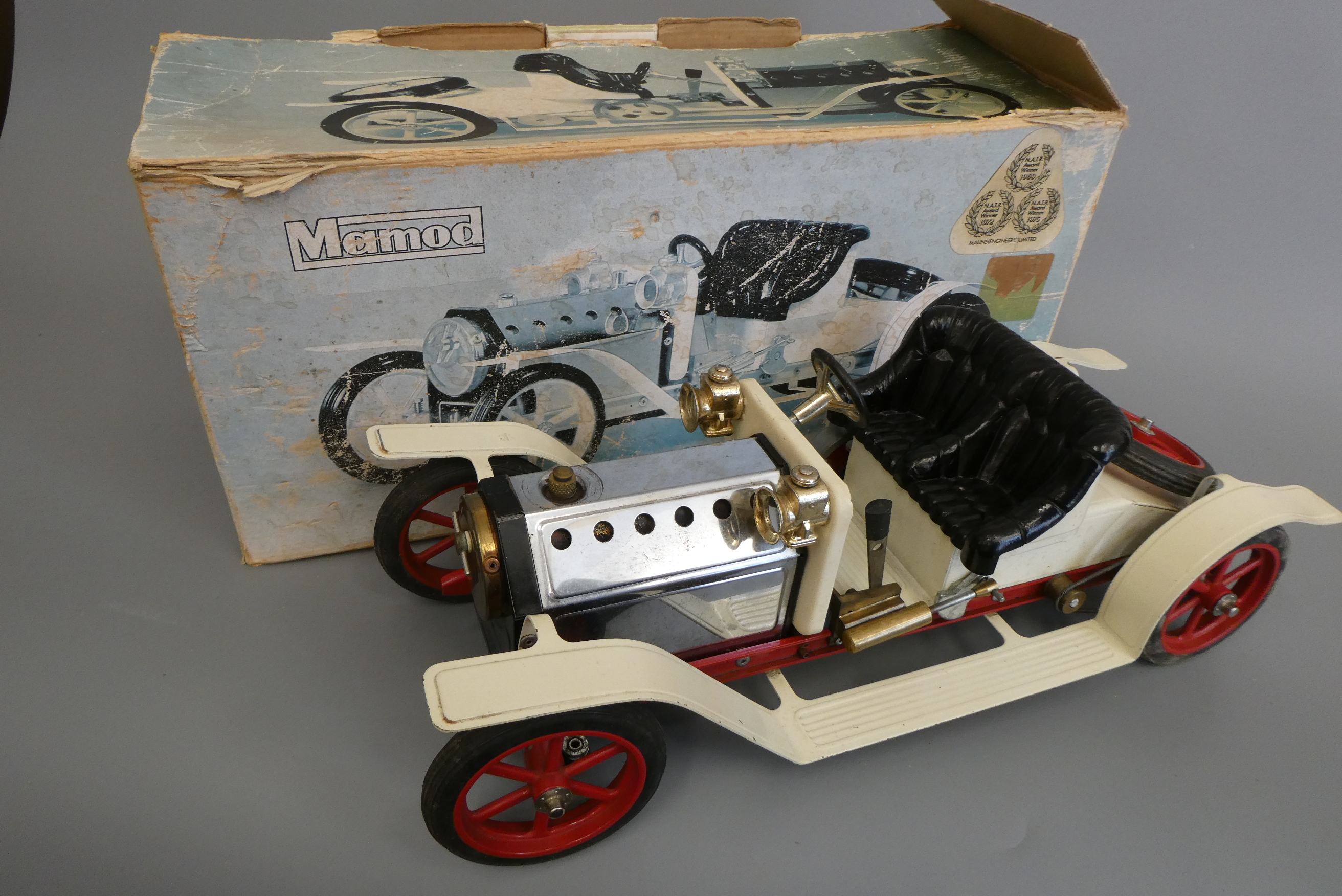 Mamod SR1 steam Roadster, box AF, model F-G (Est. plus 24% premium inc. VAT) Image