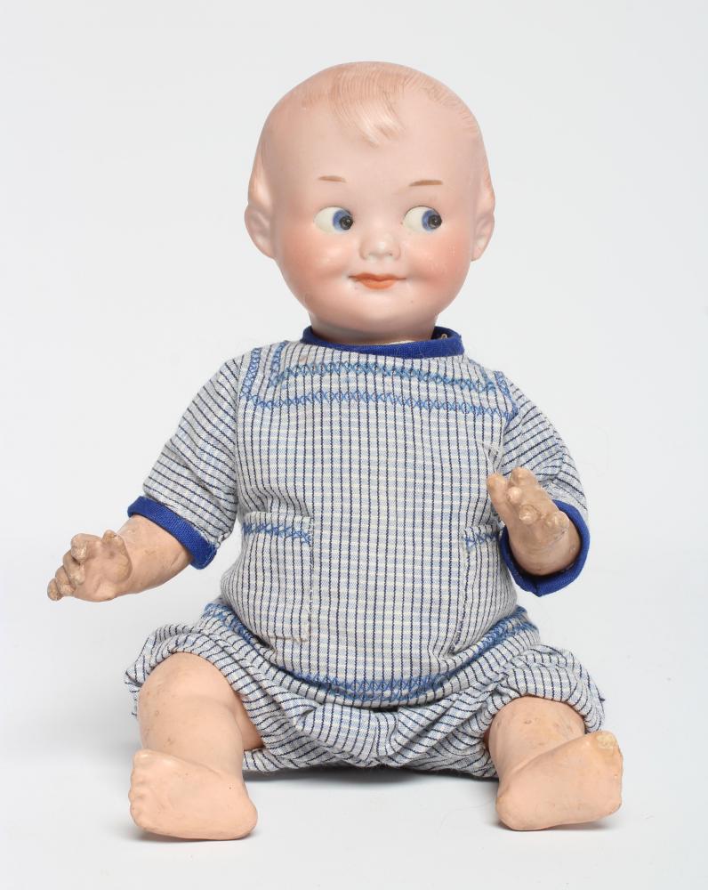 An Armand Marseille bisque socket head character doll Image