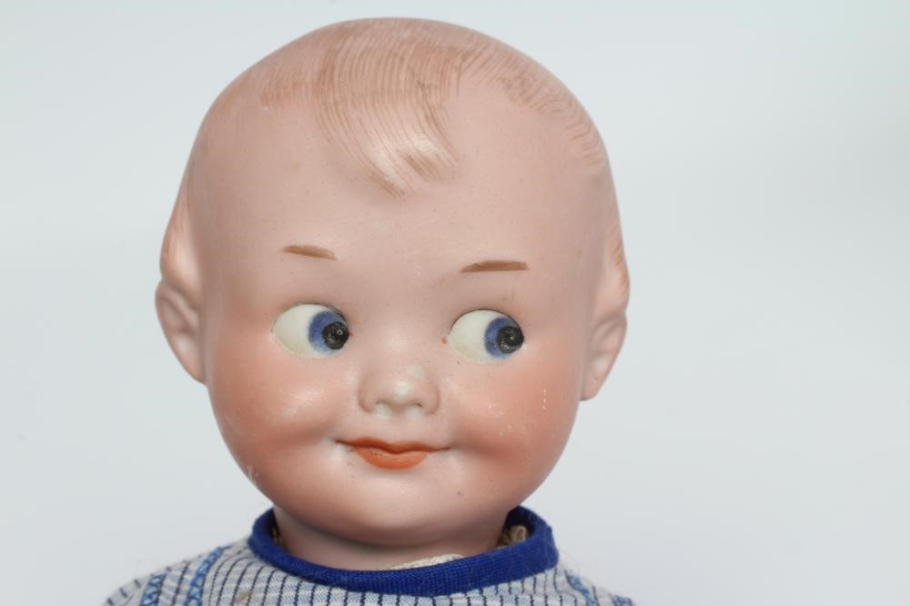An Armand Marseille bisque socket head character doll Image