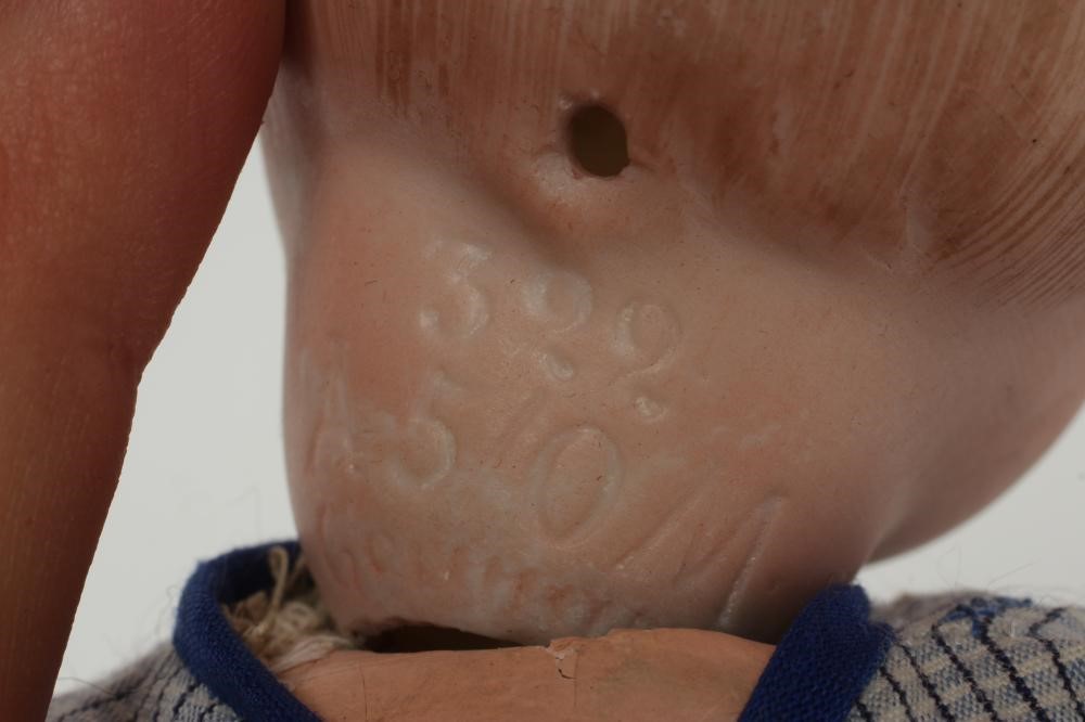 An Armand Marseille bisque socket head character doll Image