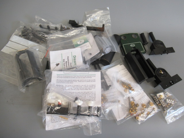 Mamod railway locomotive spare parts and up-grade parts, most items as new (Est. plus 24% premium Image