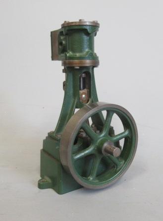 Stuart 10v single cylinder, non-reversing engine finished in green, E (Est. plus 24% premium inc. Image