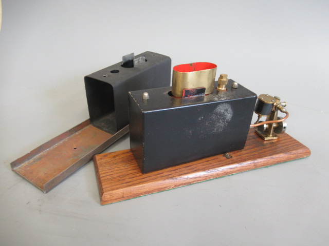 Stuart single cylinder oscillating engine with small boiler, G (Est. plus 24% premium inc. VAT) Image