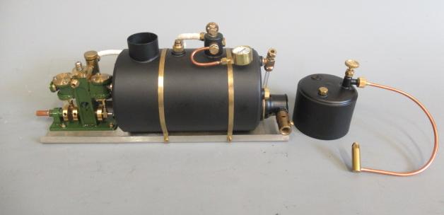 Stuart Puffin engine and boiler in unused condition, E (Est. plus 24% premium inc. VAT) Image
