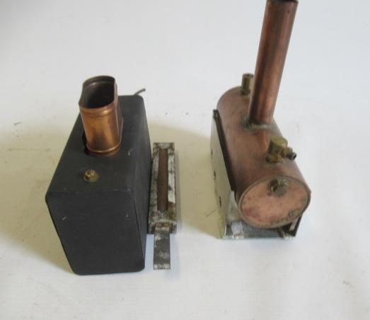 Two marine pot boilers, one with spirit burner, another unfinished (Est. plus 24% premium inc. VAT) Image