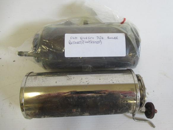 Two Wilesco boilers in used condition, F-P (Est. plus 24% premium inc. VAT) Image