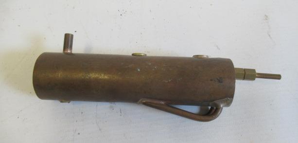 Small locomotive boiler with two under tubes and bushes, 5" x 1 1/4" (Est. plus 24% premium inc. Image