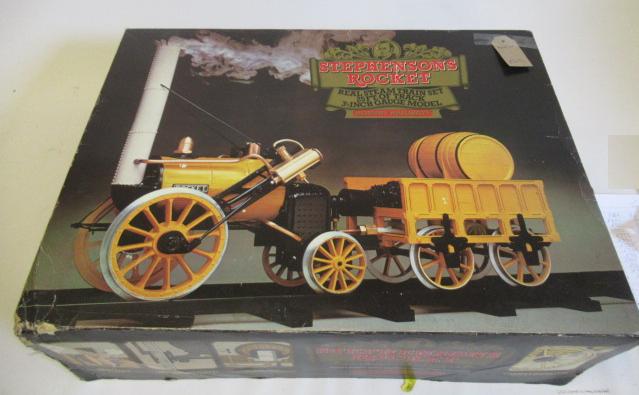 Hornby 3 1/2" gauge Stephenson's Rocket locomotive, boxed, F-G (Est. plus 24% premium inc. VAT) Image