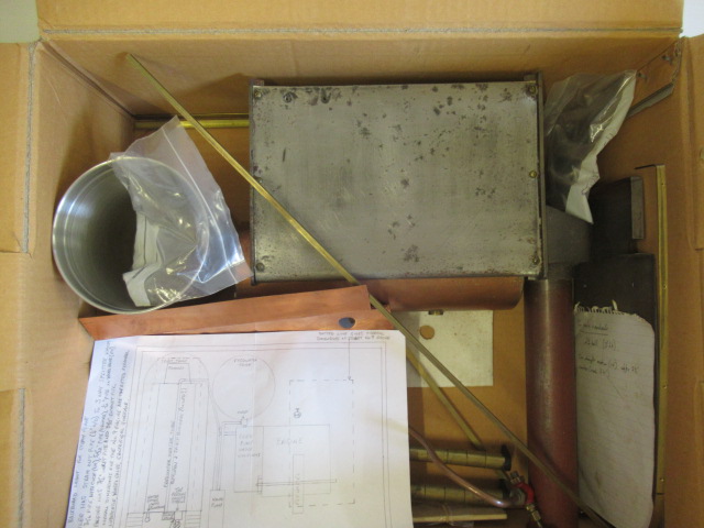 A kit of parts to complete a Stuart horizontal boiler complete with fittings, G (Est. plus 24% Image