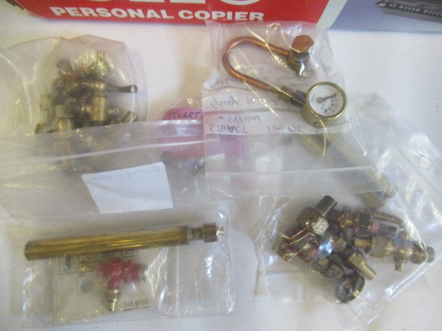 A kit of parts to complete a Stuart horizontal boiler complete with fittings, G (Est. plus 24% Image