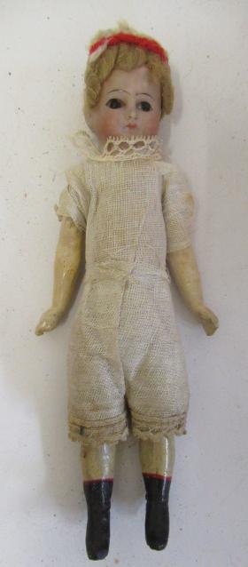 An early bisque head doll Image