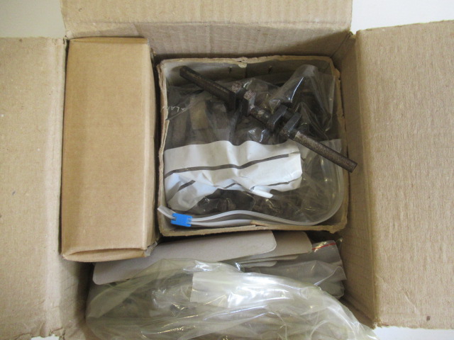 A set of un-machined castings for Stuart D10 engine, complete with castings for reversing, water Image