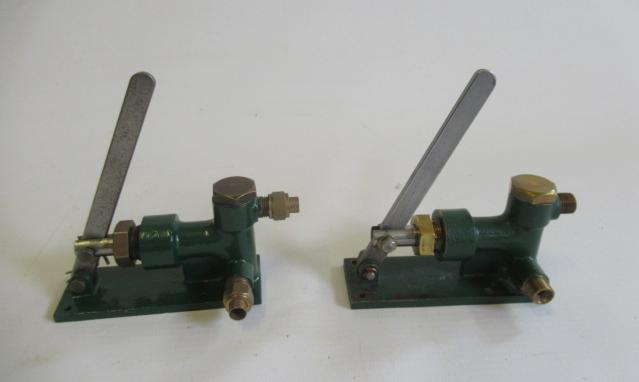 Two Stuart boiler water feed hand pumps, G (Est. plus 24% premium inc. VAT) Image