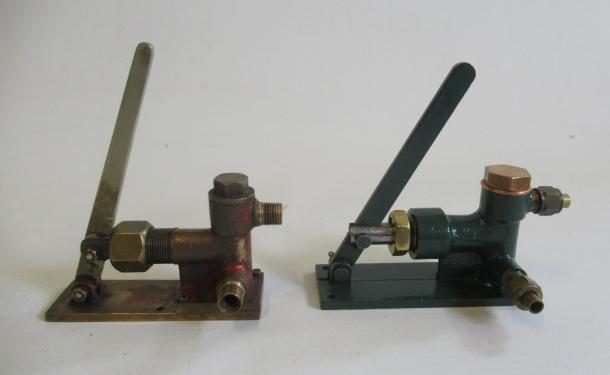Two Stuart boiler water feed hand pumps, G (Est. plus 24% premium inc. VAT) Image