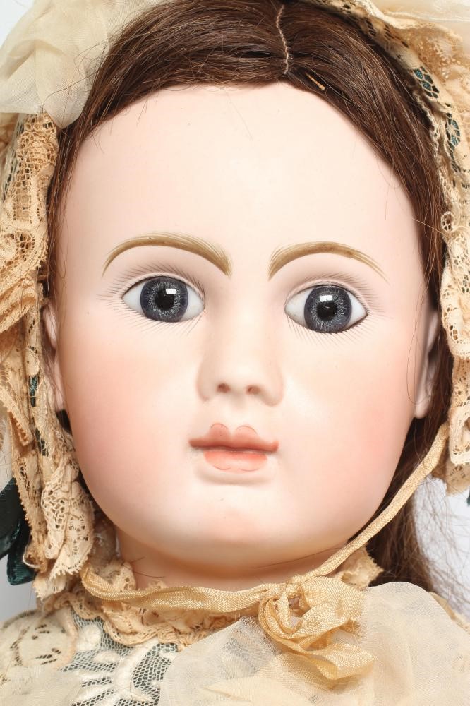 A Jules Nicholas Steiner bisque socket head doll Image
