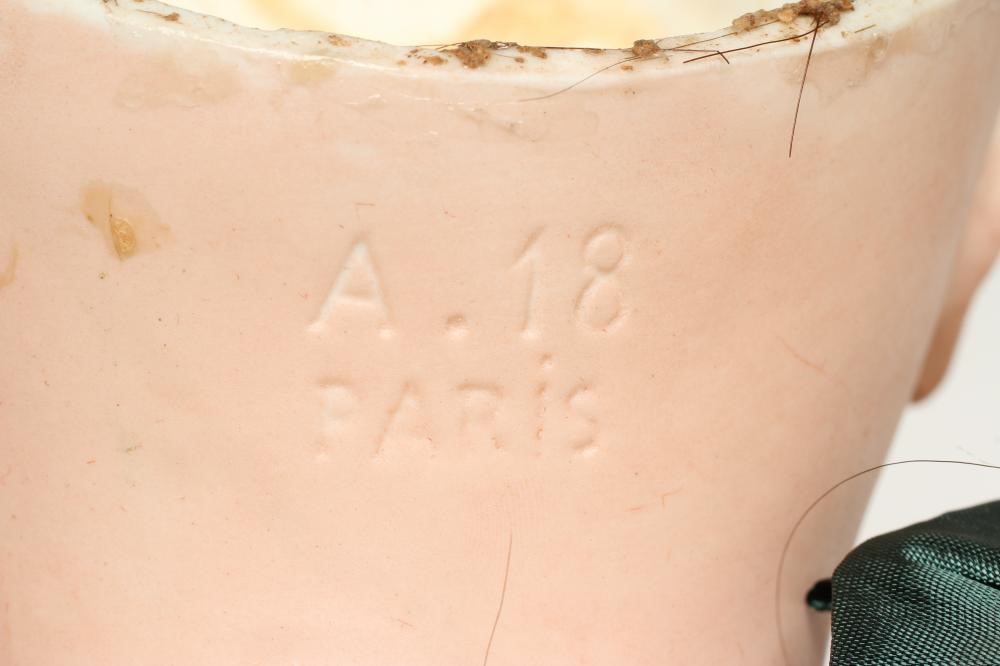 A Jules Nicholas Steiner bisque socket head doll Image