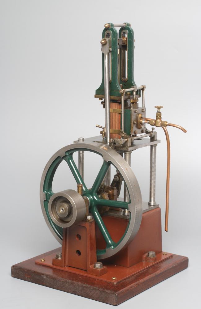 A Stuart turner Models James Combe four pillar table engine, a well made and interesting model on Image