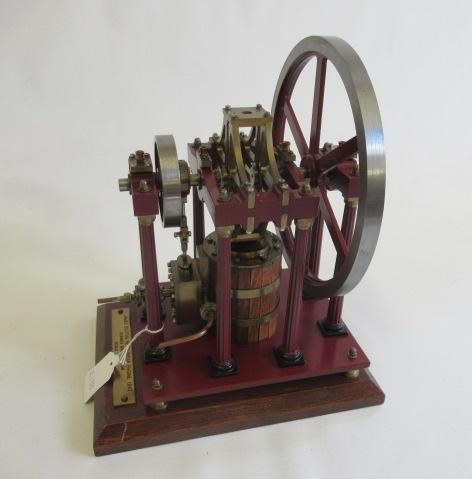 A James Booth Rectilinear six pillar steam engine of 1843. An exceptionally well engineered model of Image