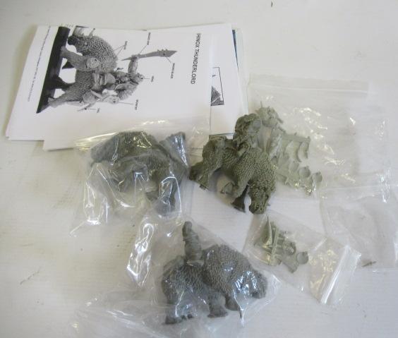 War Gaming figures of Rhinox Thunderlord, G (Est. plus 24% premium inc. VAT) Image