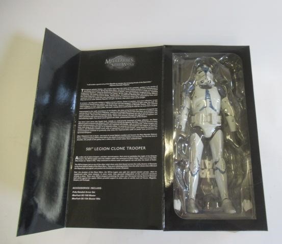 Sideshow Starwars Clone Trooper, boxed, E (Est. plus 24% premium inc. VAT) Image