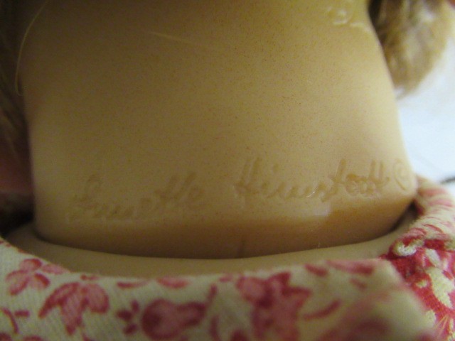 Two late 20th century dolls, comprising a 26" Anna doll by Annette Himstedt with fixed eyes and Image