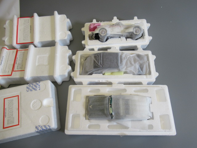 Franklin Mint 1956 Chevrolet Bel Air convertible, 1939 Auburn Speedster and 1939 Maybach Zeppelin Image