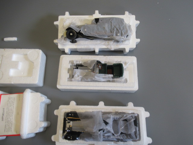 Franklin Mint 1907 Rolls Royce Silver Ghost, 1929 Rolls Royce Phantom and Rolls Royce 1925 Silver Image