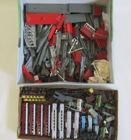 A large quantity of Lone Star OOO gauge track, accessories and rolling stock in good used condition Image