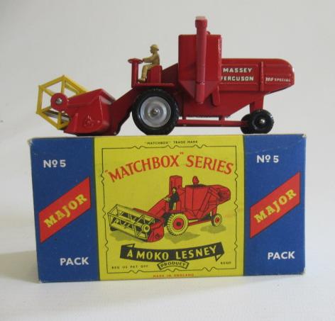 Matchbox Major Pack 5 Combine Harvester, box E, model M (Est. plus 24% premium inc. VAT) Image