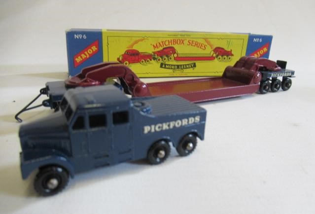 Matchbox Major Pack 6 Pickfords articulated low loader, box E, model M (Est. plus 24% premium inc. Image
