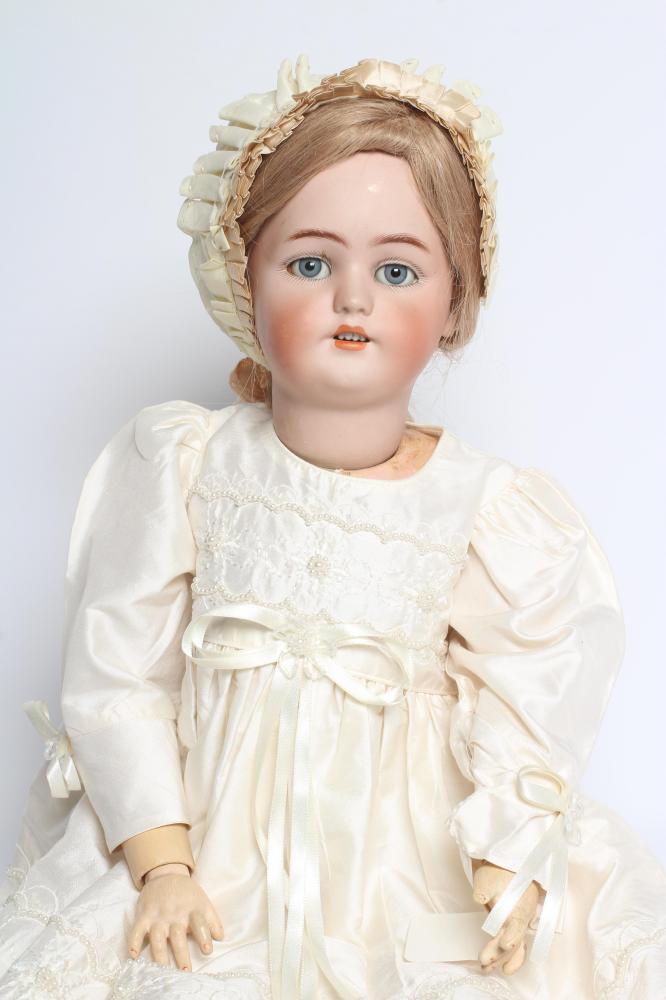 A Simon & Halbig bisque socket head doll Image