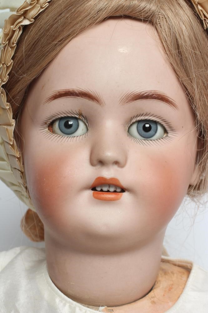 A Simon & Halbig bisque socket head doll Image