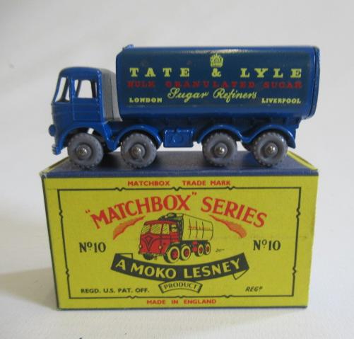 Matchbox 10c sugar tanker, box M, model M (Est. plus 24% premium inc. VAT) Image