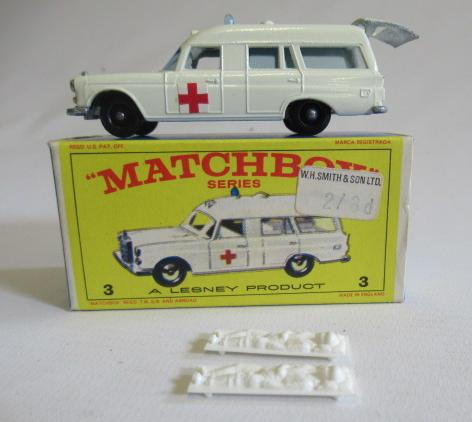 Matchbox Mercedes ambulance, box M, model M (Est. plus 24% premium inc. VAT) Image
