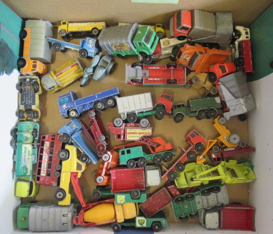 Playworn Matchbox vehicles, most items have paint loss or damage, P (Est. plus 24% premium inc. VAT) Image