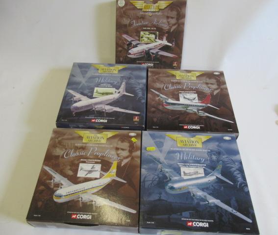 Corgi Aviation Archive Models comprising Air Guard Boeing C-97G Image